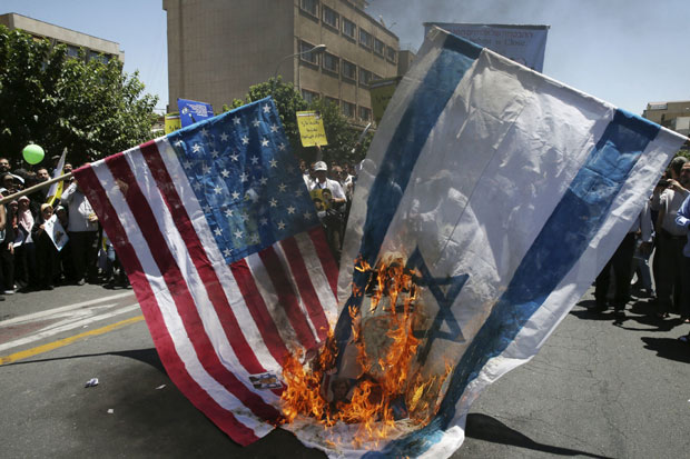 Протести у Ирану против Израела